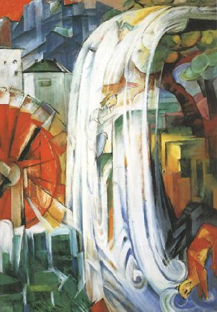 Franz Marc The Bewitched Mill (mk34) China oil painting art